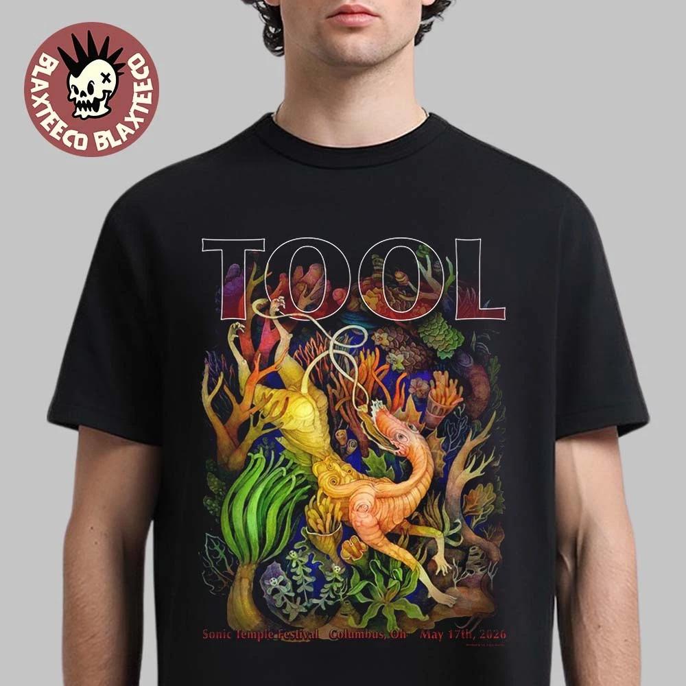 Tool Sonic Temple Festival 2026 Event Poster In Columbus Ohio On May 17 Shirt M