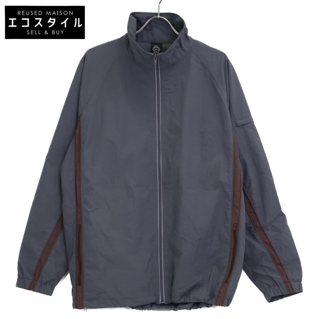 ALWAYTH Grey x Brown Training Jacket Jacket L khakiUsed