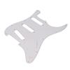 PVC Guitar Pickguard 11 Mounting Holes Scratch Resistance Plate SSS Guard Plate Replacement for Strat ST Style