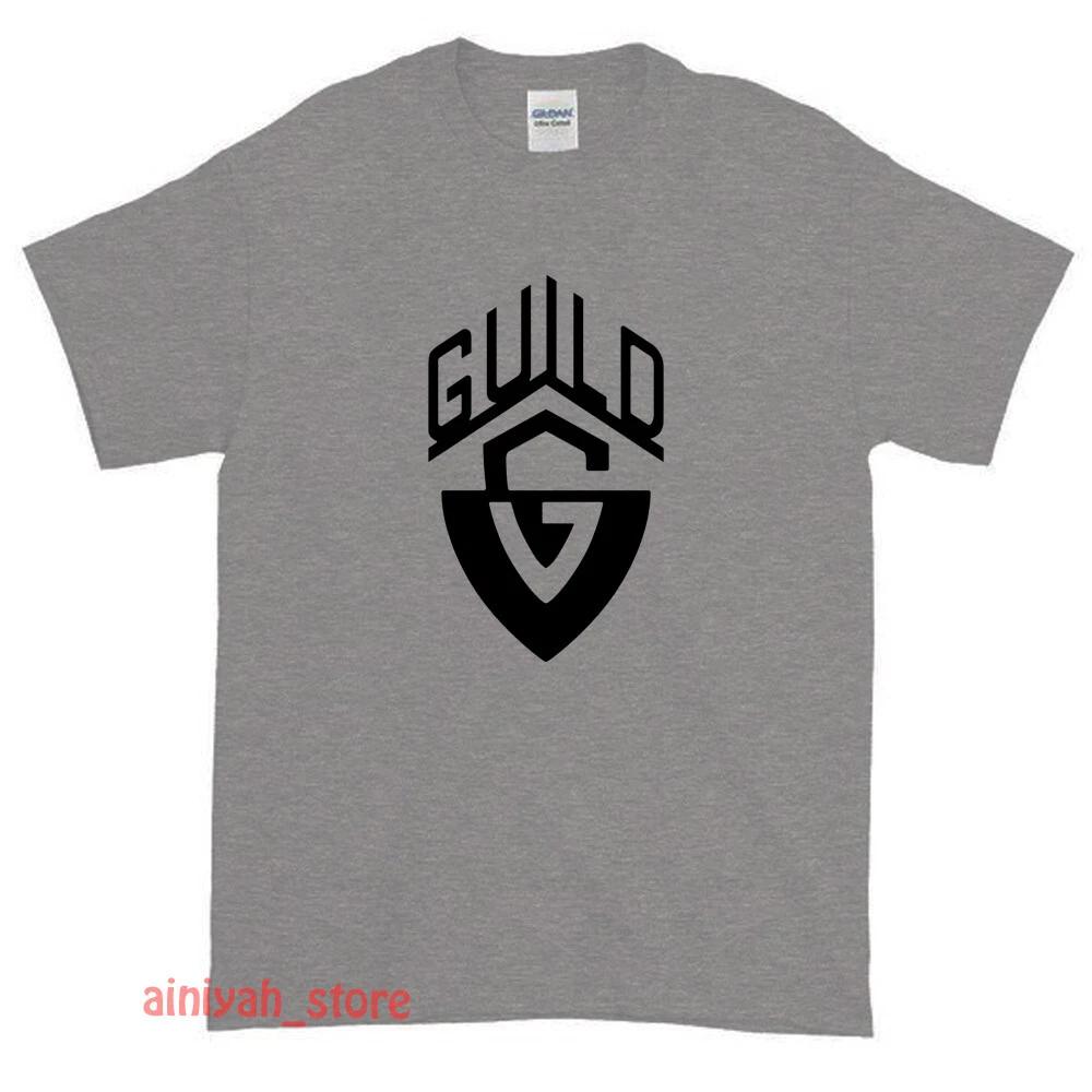 New Guild Guitars instruments Logo Men s Funny T shirt USA Size S-XXL S