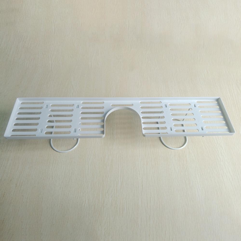 Mesh Bathroom Storage Rack Universal Counter Organizer Universal Kitchen Drainage Holder Kitchen белый