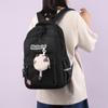 Schoolbag Girl's Nylon Colorblock Backpack