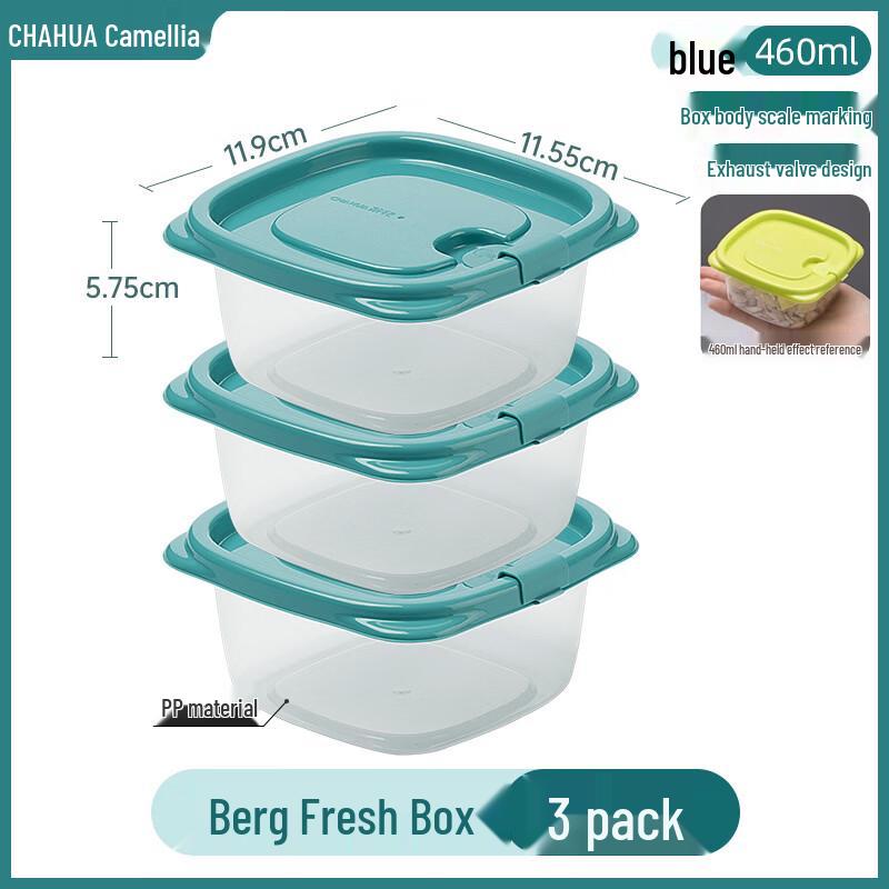 CHAHUA Rectangular Freezer-Safe Food Storage Containers with Lids