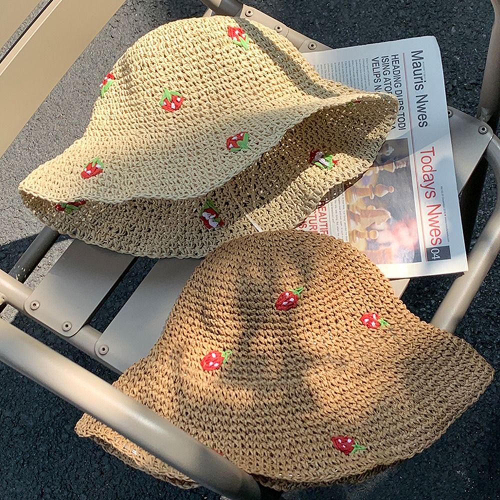 

Шляпа-ведро с широкими полями, солнцезащитная кепка для бассейна, изысканная пляжная кепка