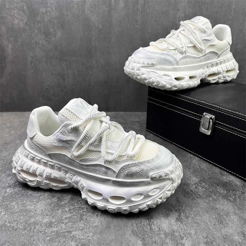Wiosenno-letnie wygodne i oddychające buty sportowe i rekreacyjne stare buty taty v