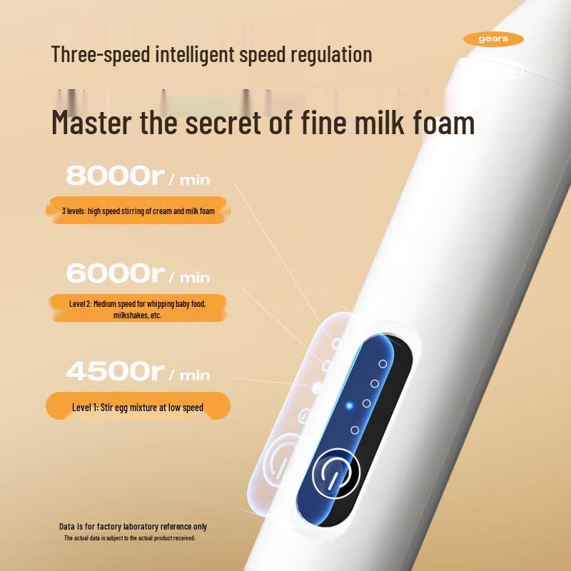 Electric Milk Frother & Egg Whisk