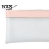 Durable Mesh Pen Holder Clear Pencil Case, Large Transparent Pouch for Girls, Waterproof Quick Access Bag Stationery High School Students, Cosmetics