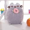 Cute Cookie Cat Plush Toy With Pp Cotton Filling For Kids Bedroom Decor