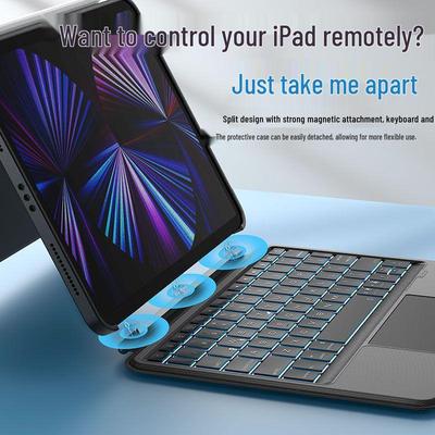 Compatible Magic Keyboard for Apple iPad Pro/Air 10.9", 11", 12.9" (Air 4/5/6/7) Bluetooth.
