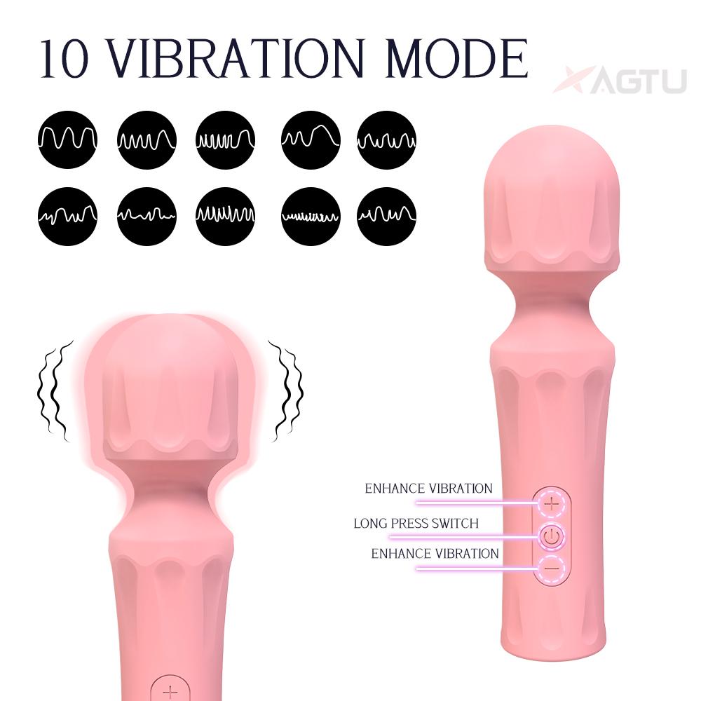 Powerful Magic Wand Vibrator for Women Big AV Body Massager Strong Vibration G Spot Clitoris Stimulator Adult Sex Toys for Woman
