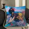 Anime KKikis DDelivery service Pillow Anime Pillow Sofa Bed Head Pillow Cover Cushion Cover x cm Fashion