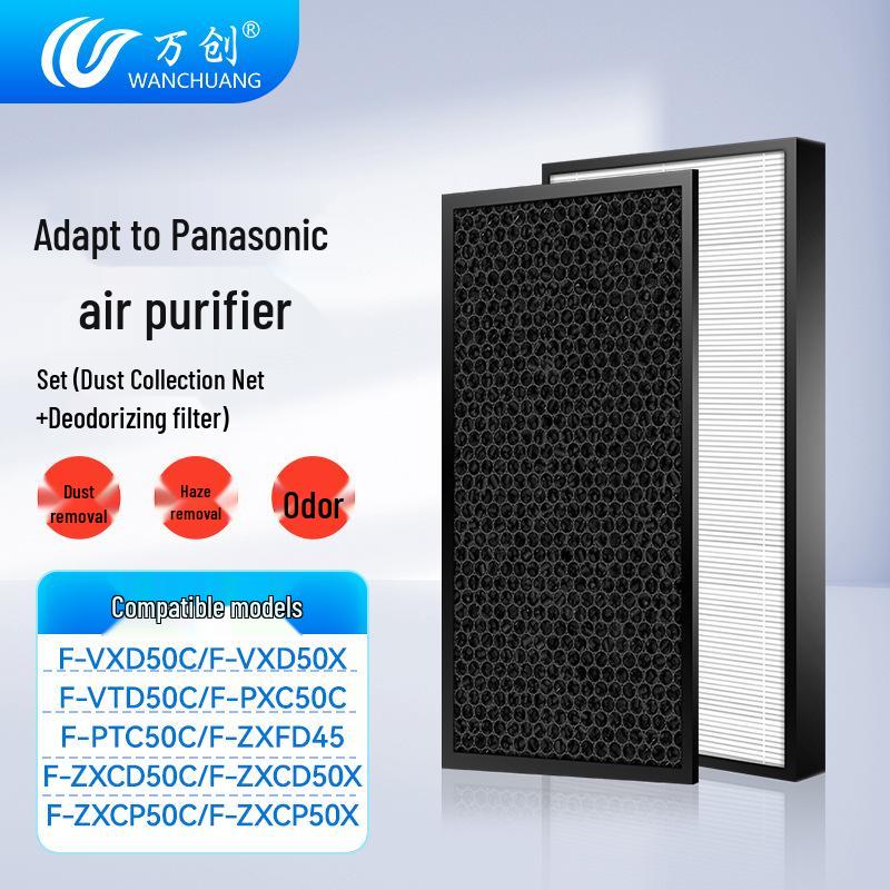 

Совместимый фильтр для очистителей воздуха Panasonic F-VXD50C, PXC50C, VTD50C, ZXCP, ZXCD50C