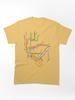 Metro Minimalist New York City Transit Line Map Classic T-Shirt