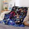 Science Fiction Adventure Cartoon Masters of the Universe Cashmere Blanket 3D Printed He-Man Cartoon Flannel Bedspread Camping