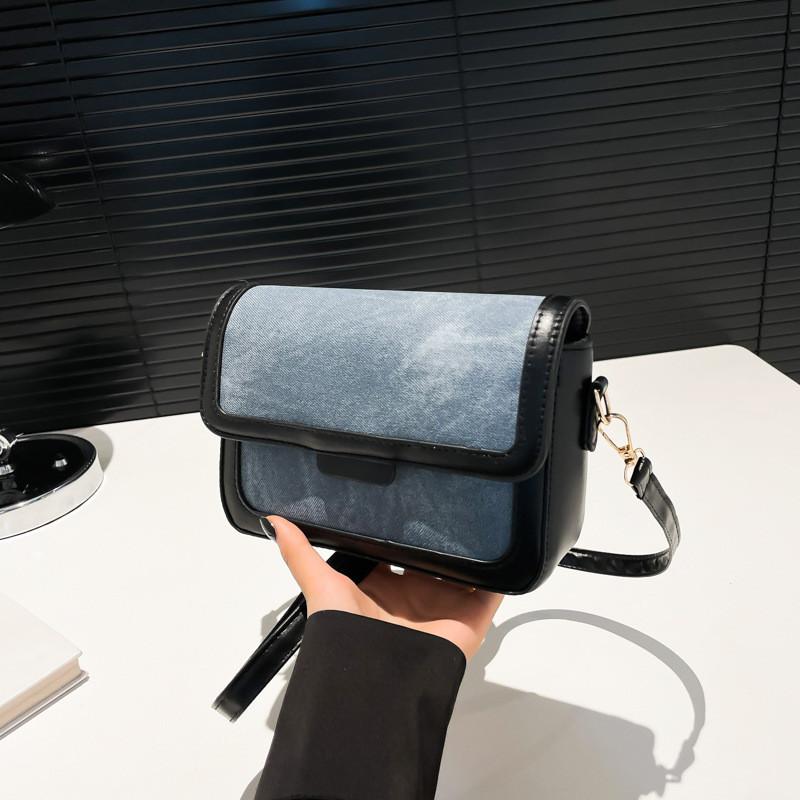 Chic Retro Colorful Small Square Shoulder Bag Ideal For Daily Street Style Fashion