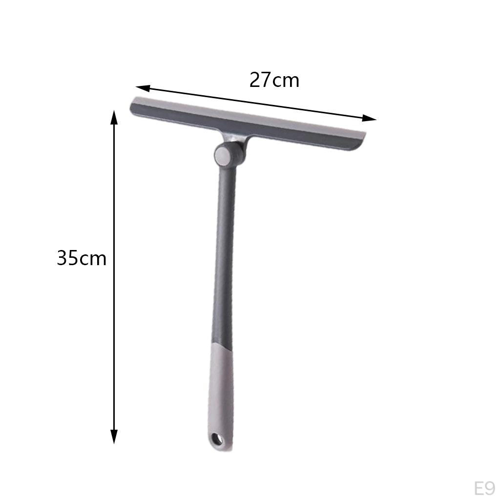Portable Silicone Bathroom Shower Window Squeegee , Lightweight