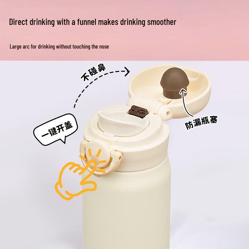 Thermos TCMT-500 316L Stainless Steel 500ml Pop-up Lid Thermos