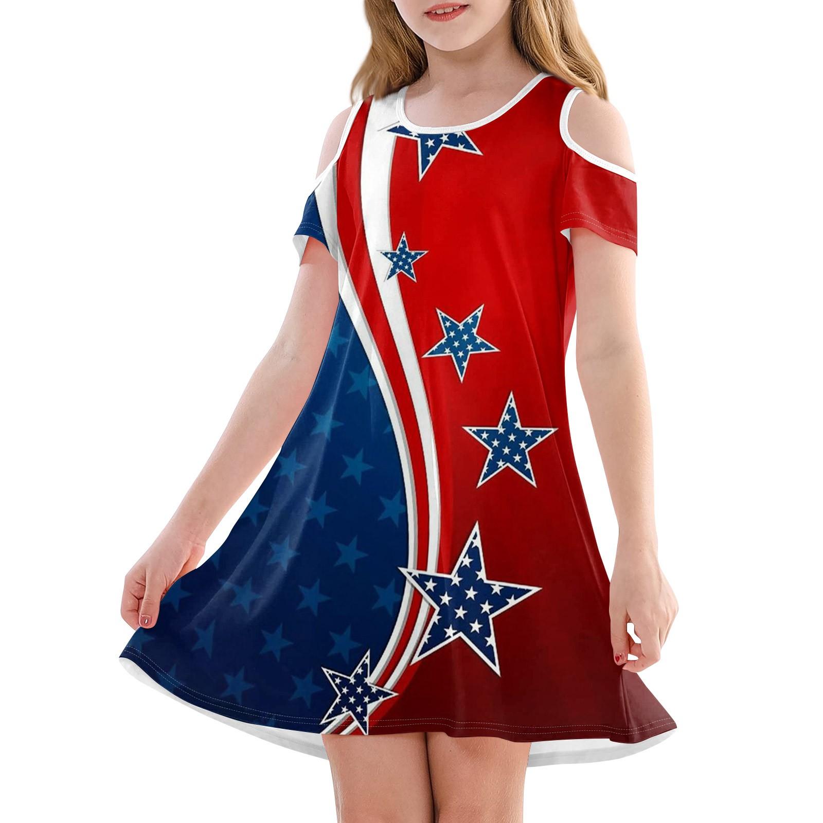 

Платье А-силуэта для девочек - летнее повседневное платье без рукавов для малышей 140 винный