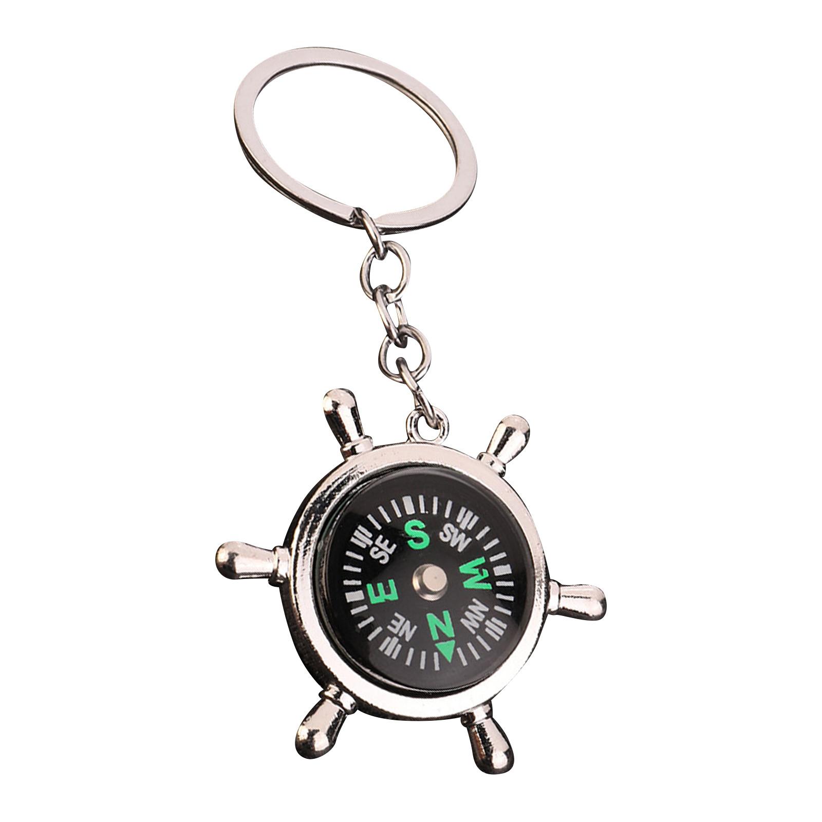 

Креативный брелок-подвеска в виде компаса для автомобиля One Size белый