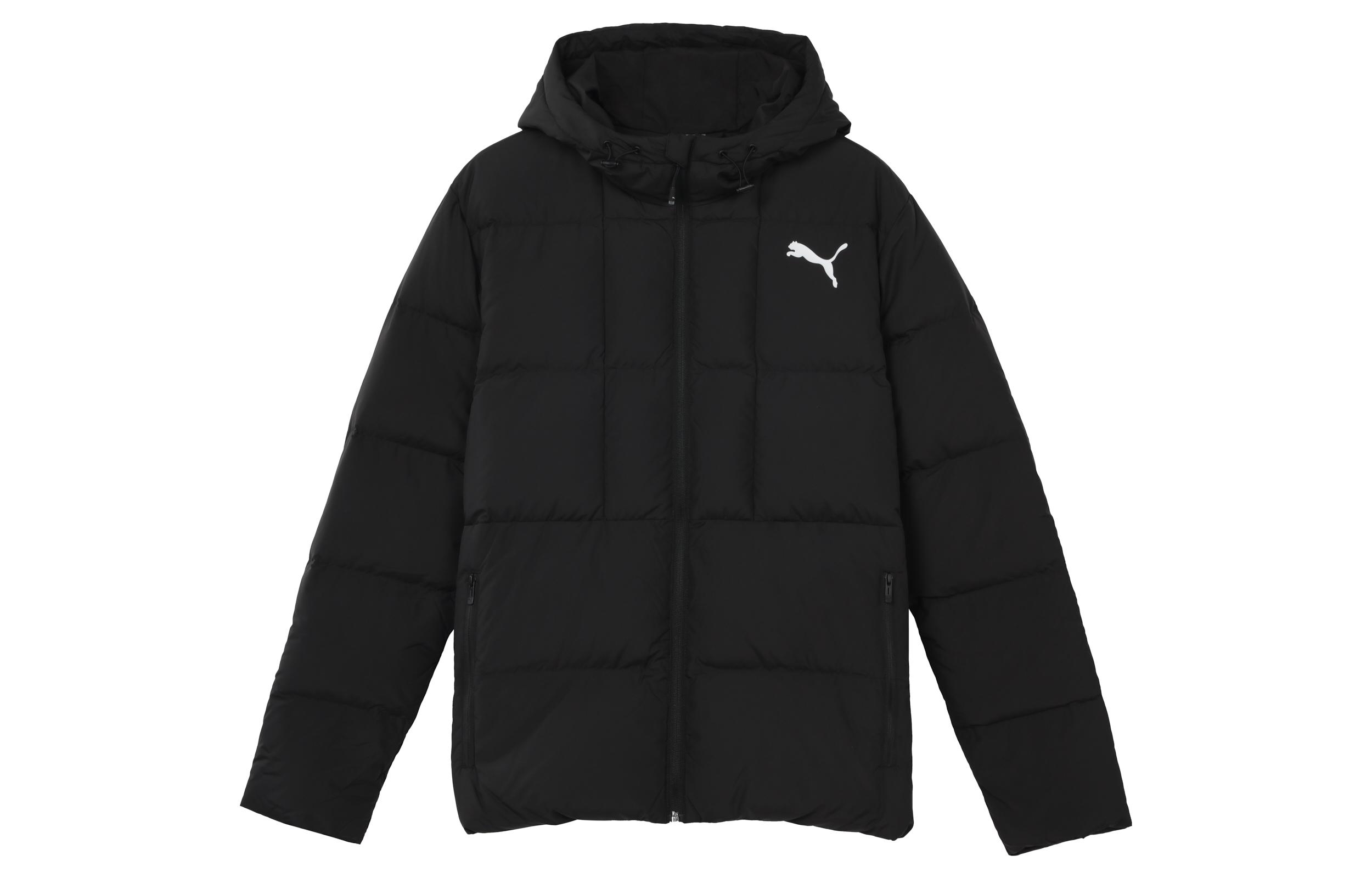 PUMA CLOUDSPUN Down Jackets Men s Black Hooded Moderate Other 585534-01 S