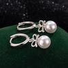 Exquisite Bow, Small Fragrance, Light Luxury, Elegant and Simple Temperament Earrings