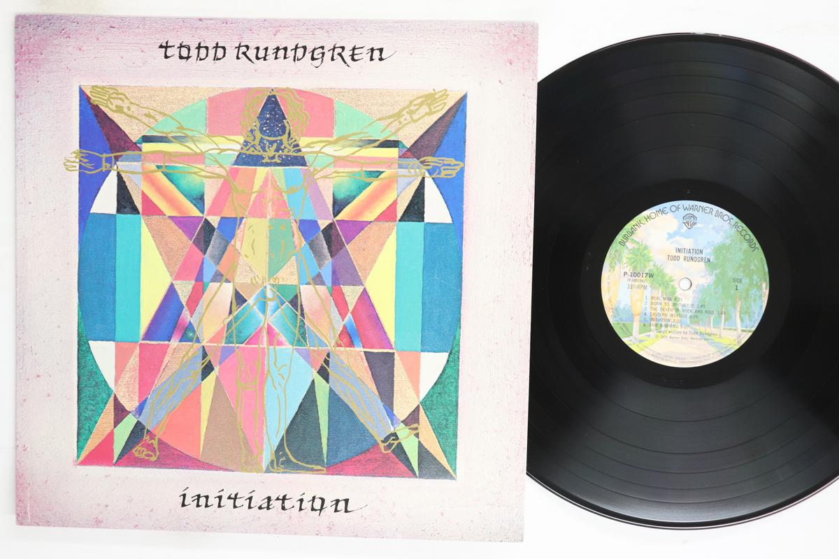 

LP Record TODD RUNDGREN Initiation P10017W WARNER BROS 1975 Japan Rock Used