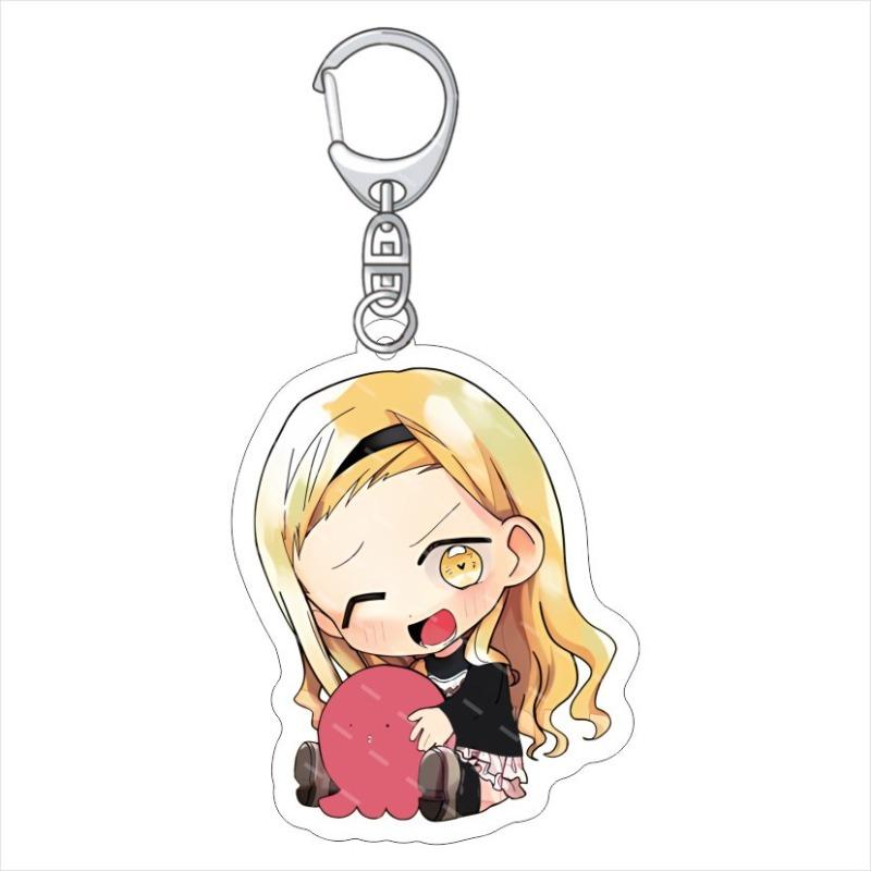 Takopi’S Original Sin Japanese Anime Peripherals Acrylic Keychains Collectible Backpack Key Ring Creative Birthday Gifts Toy
