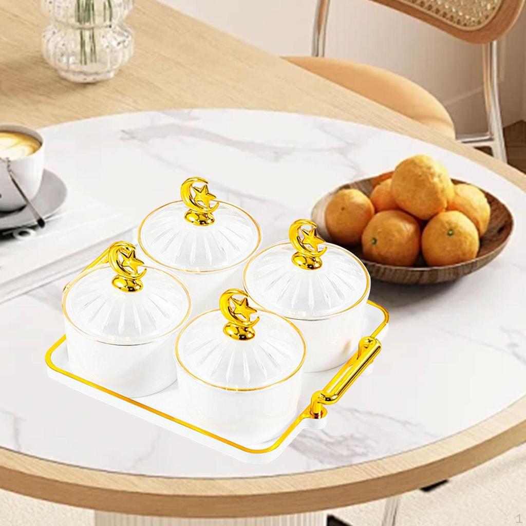 Dried Fruit Plate Candy Nuts Dish Snacks Wedding Decor Nordic Appetizer for