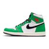 Air Jordan 1 Retro High OG Lucky Green Damen Sneaker Weiß Sail Schwarz DB4612-300