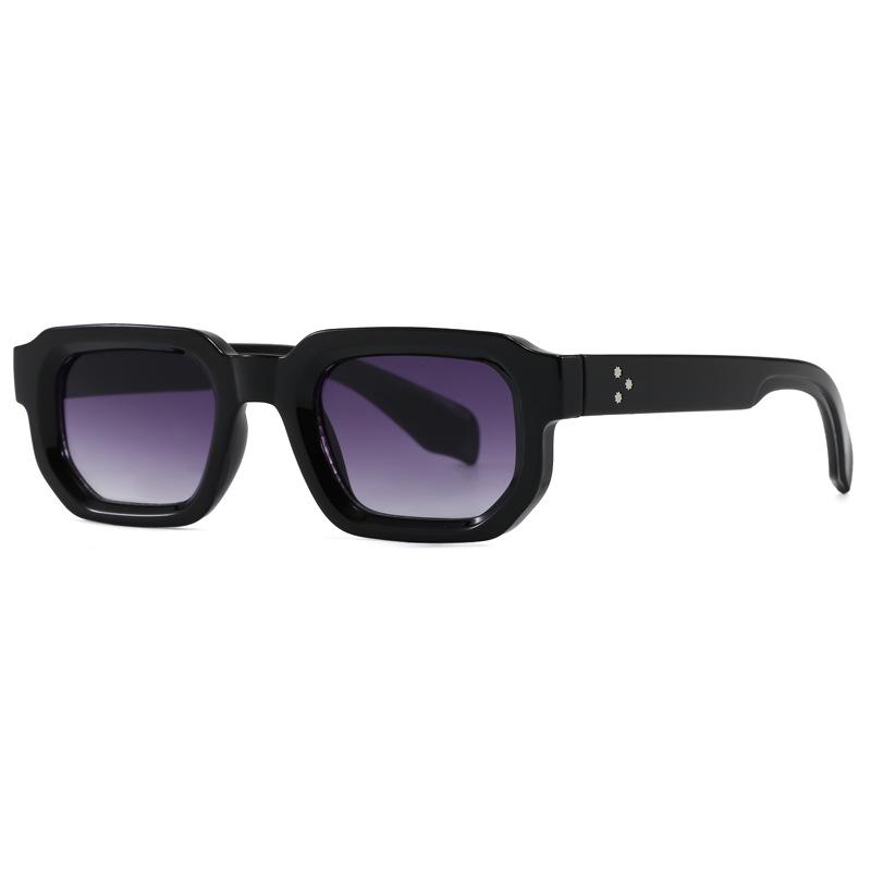 Fashionable 2026 Street Style Small Square Frame Sunglasses - Versatile & Trendy for Driving