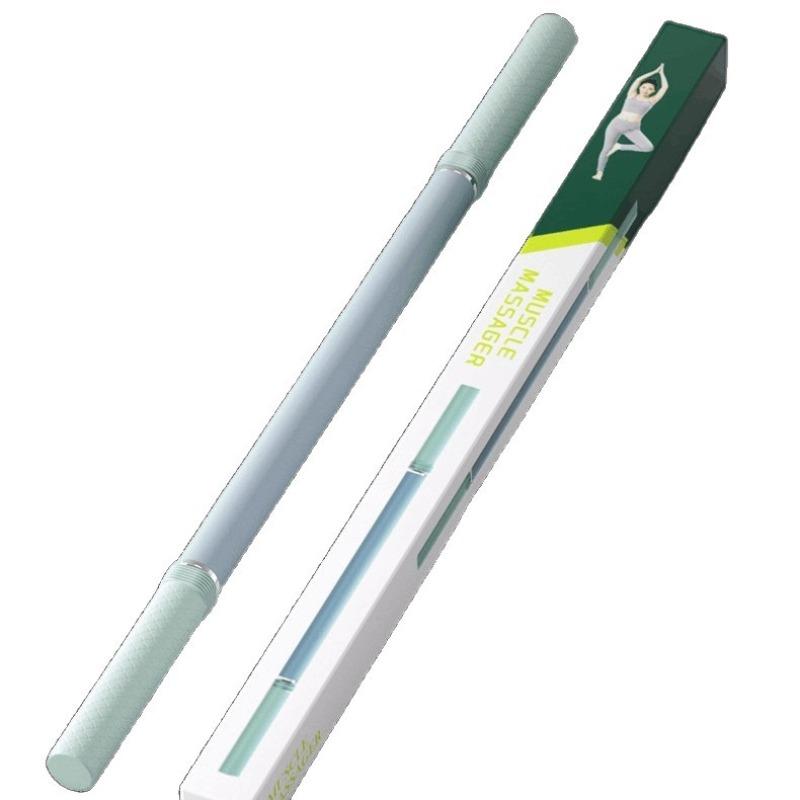 Massage Rod – Compact Deep Tissue Massage Roller Stick – Myofascial Release Tool for Legs, Back, Neck, Arms & Shoulders – Muscle