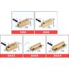 10Pcs High Performances Terminals Block Nut Butt Connector Copper Connecting Pipe Wire Fast Butt Joint Wire Connector