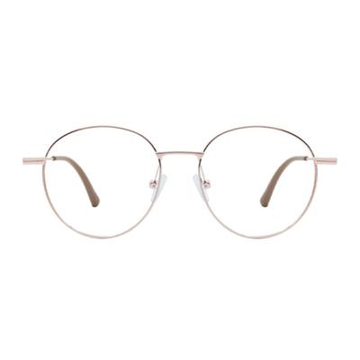 Oart Hardy ROSE GOLD Round Metal Glasses