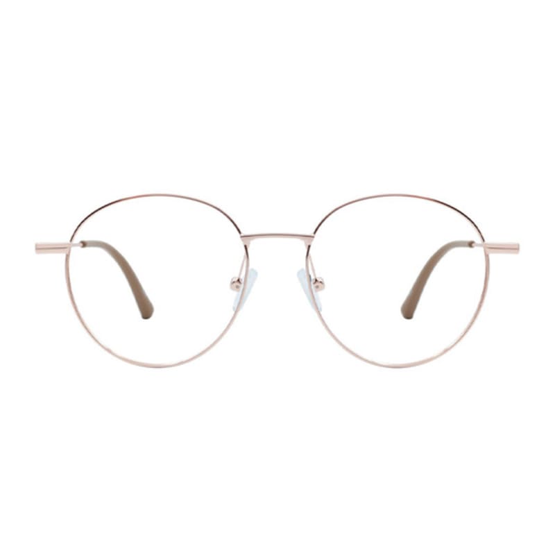 

oart Hardy ROSE GOLD Round Metal Glasses rose gold