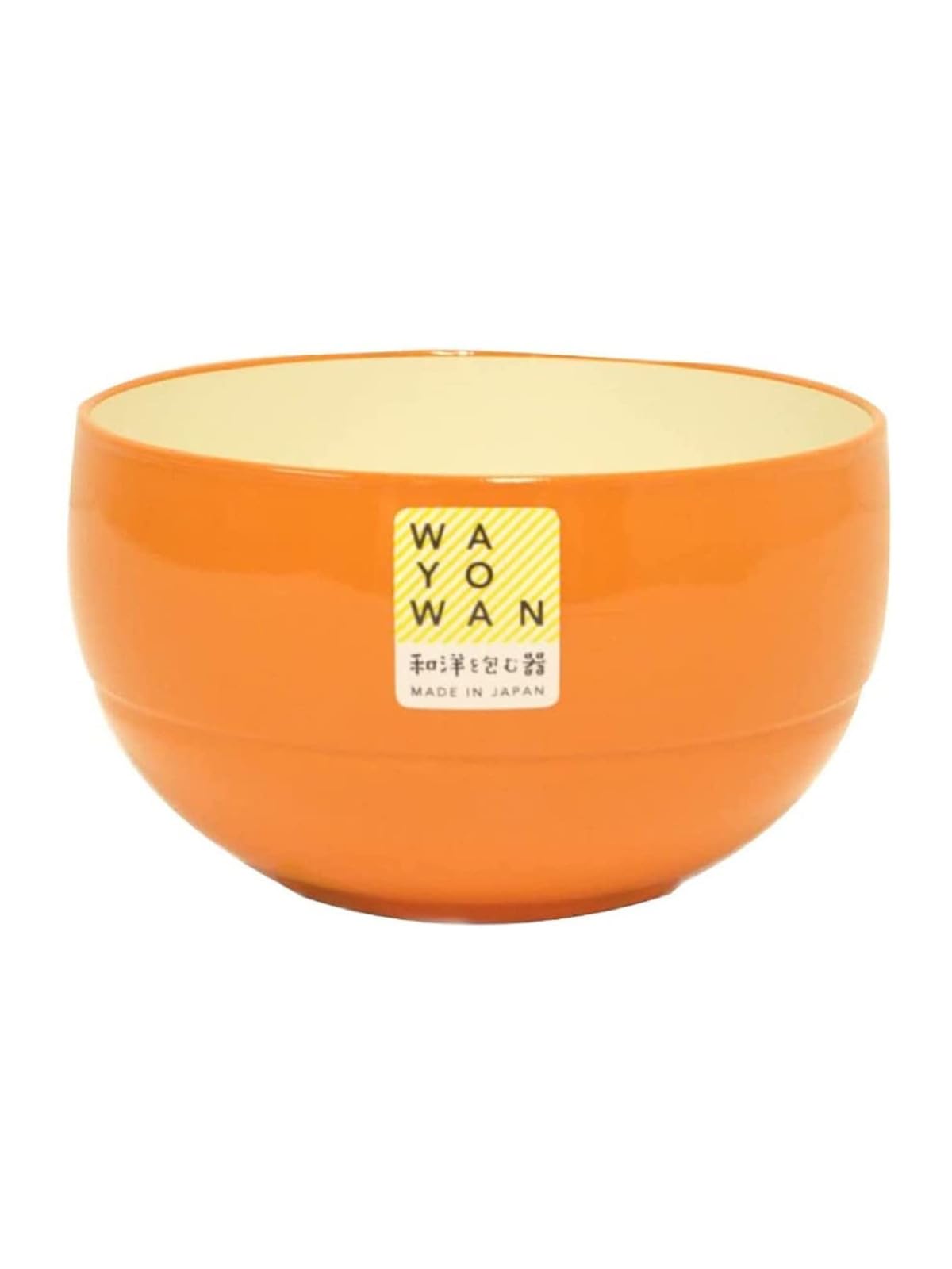 

Asahi Koyo WAYOWAN Средняя Круглая Спелая Хурма 11см Диаметр x Подходит для посудомоечной машины и микроволновой печи Сделано в 1 Миска, Дизайн, 6.4см Высота,