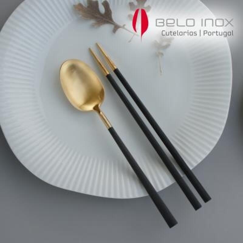 [belo inox] Neo Black Gold Korean Set for 2