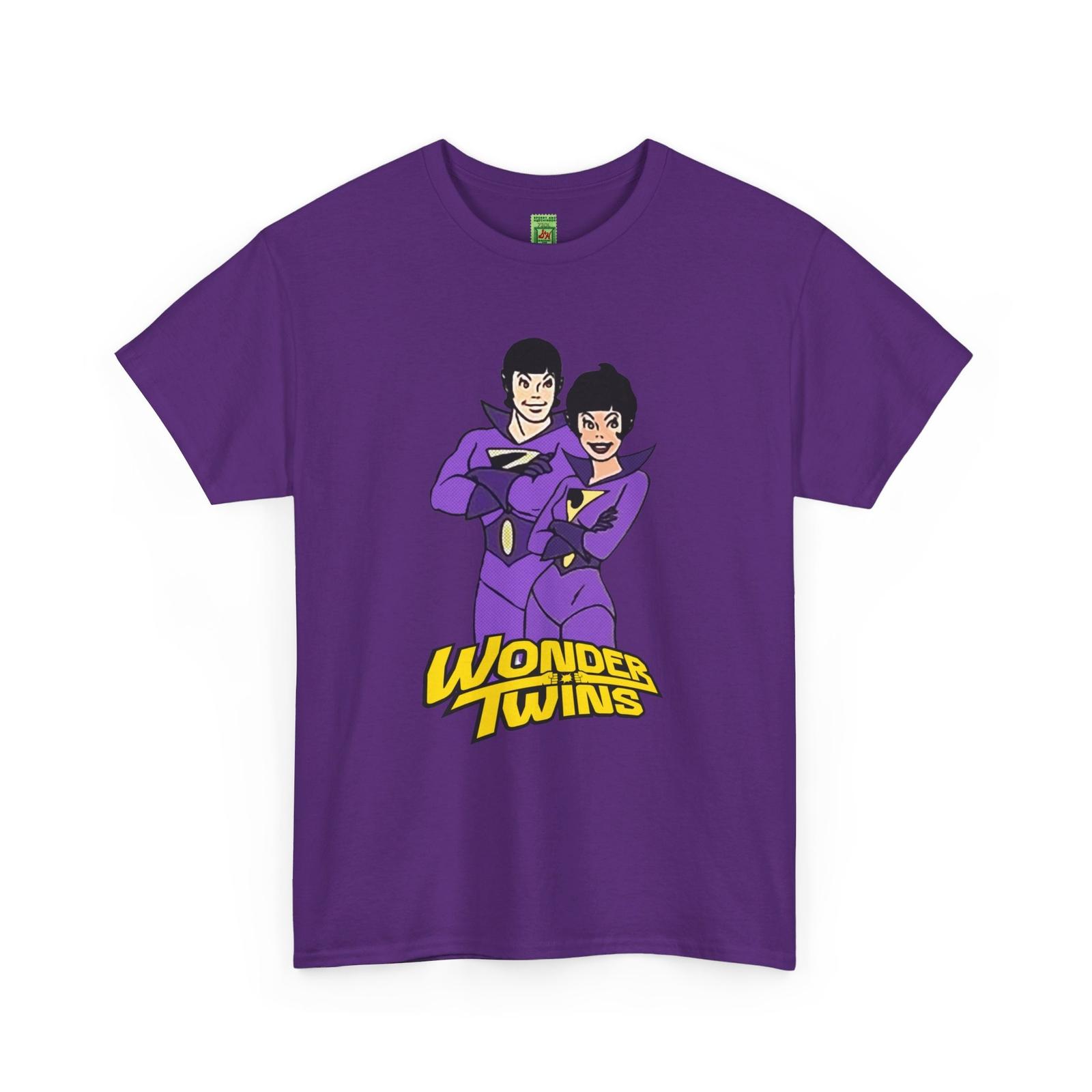 Wonder Twins (Zan and Jayna) Super friends Unisex Heavy Cotton Tee XXXL