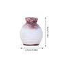Resin Vase Ornaments Mini Vase Models for Decor 9Pcs Supply