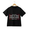 This Is The Turning Point Charlie Kirk Tribute Graphic T-Shirt Unisex Tee