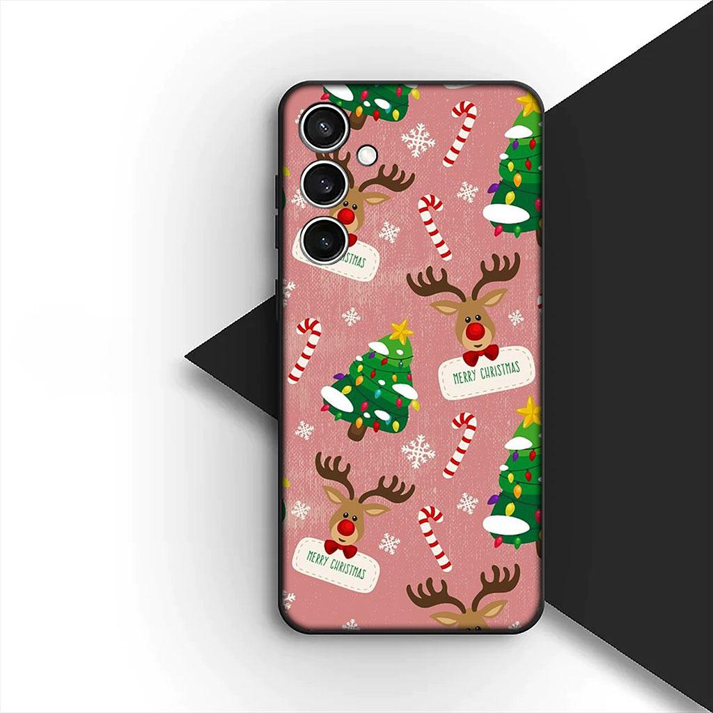 Santa Claus Merry ChristmasTree Deer Phone Cover Case for Xiaomi Redmi Note 12 11 10 Pro 10A 10C 12C 13C Note12 5G 4G Casing