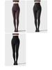 Tall Women's Extra Long Compression Leggings - Anti-Roll Fleece Lined Tights for Autumn/Winter