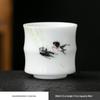 Dehua Hand-Painted Jade Porcelain Tea Tasting Cup