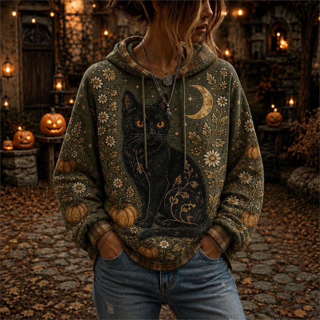 Unisex Halloween T-Shirt with Cute Pumpkin All Over Print for Men and Women Holiday Party