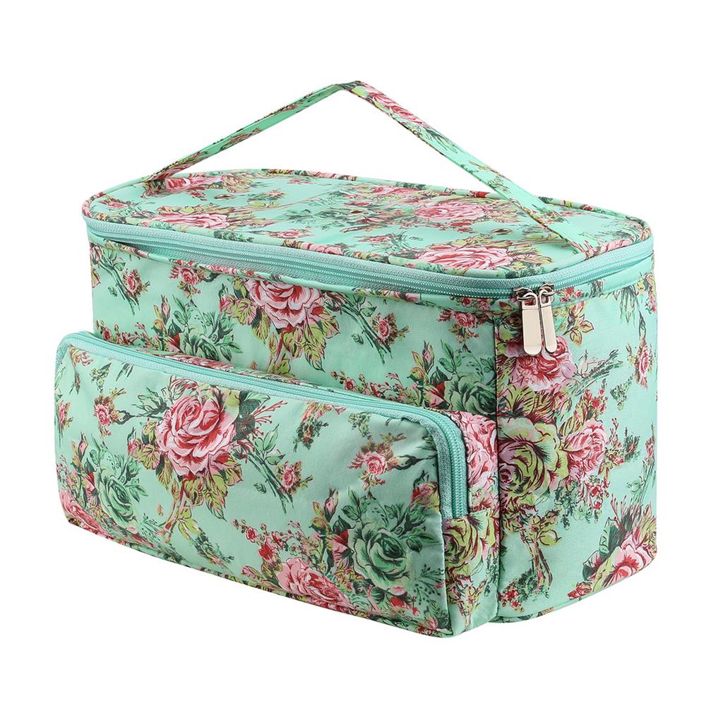 Empty Knitting Tote Yarn Storage Case Carrying Knitting Needles Crochet Hooks Sewing Accessories Organizer Bag