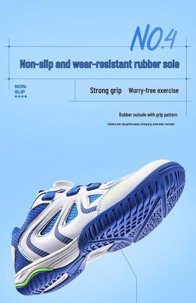 2026 Spring Unisex Children's Breathable Badminton Shoes - Non-slip, Comfortable Double Mesh Trainers