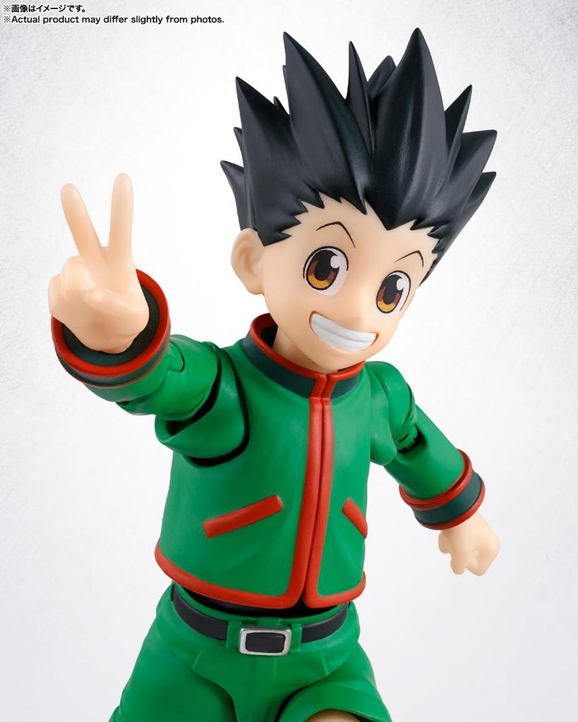 TAMASHII NATIONS S.H.Figuarts HUNTER×HUNTER Gon, approximately 135mm, PVC & ABS painted action figure