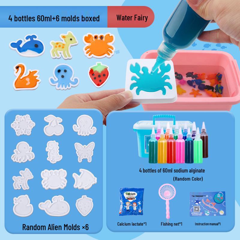 

Детский перламутровый набор для создания водяных эльфов своими руками - Праздничный подарок