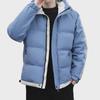 Men's Classic Hooded Cotton Coat – Thickened and Casual for Students and Teens