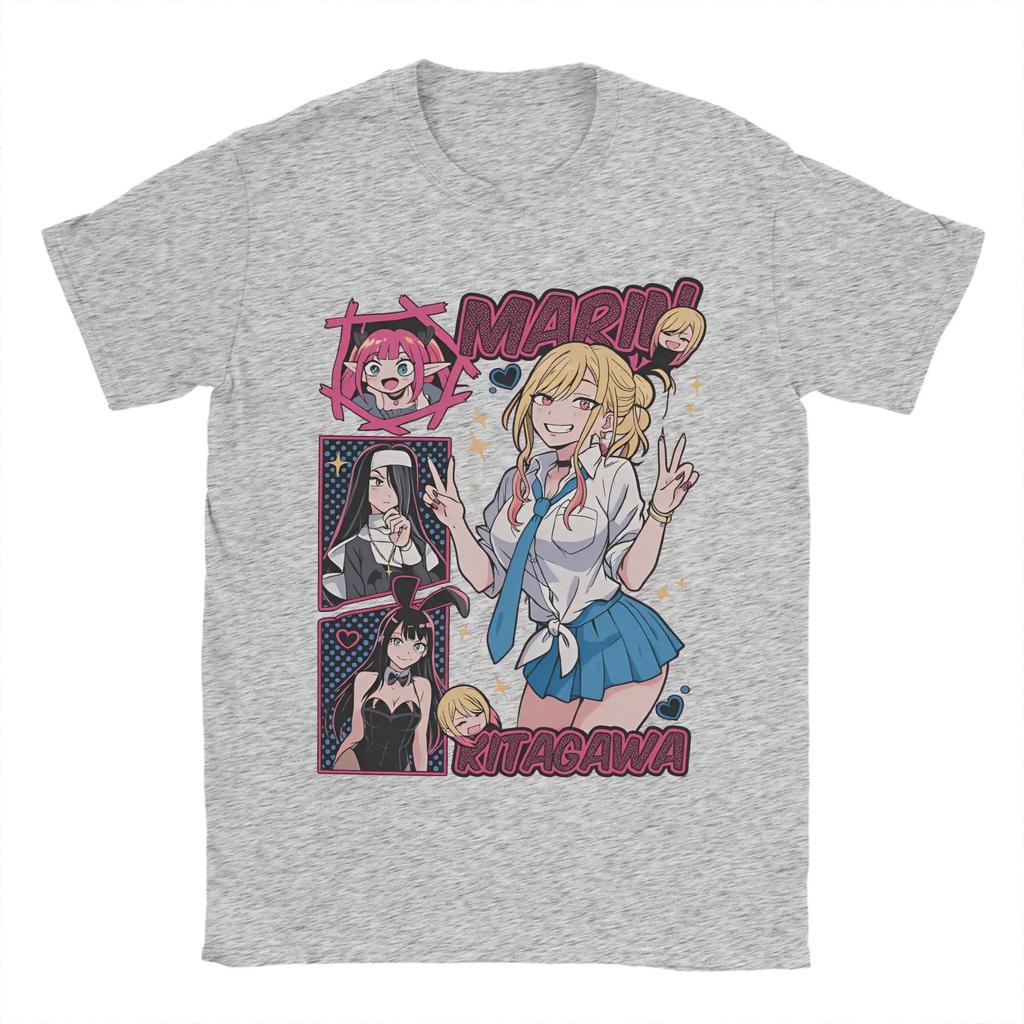 My DressUp Darling Marin Kitakawa Wakana Gojo Anime TShirt Hippie Style Summer 100 Cotton Crew Neck Top Women And Men Tshirt