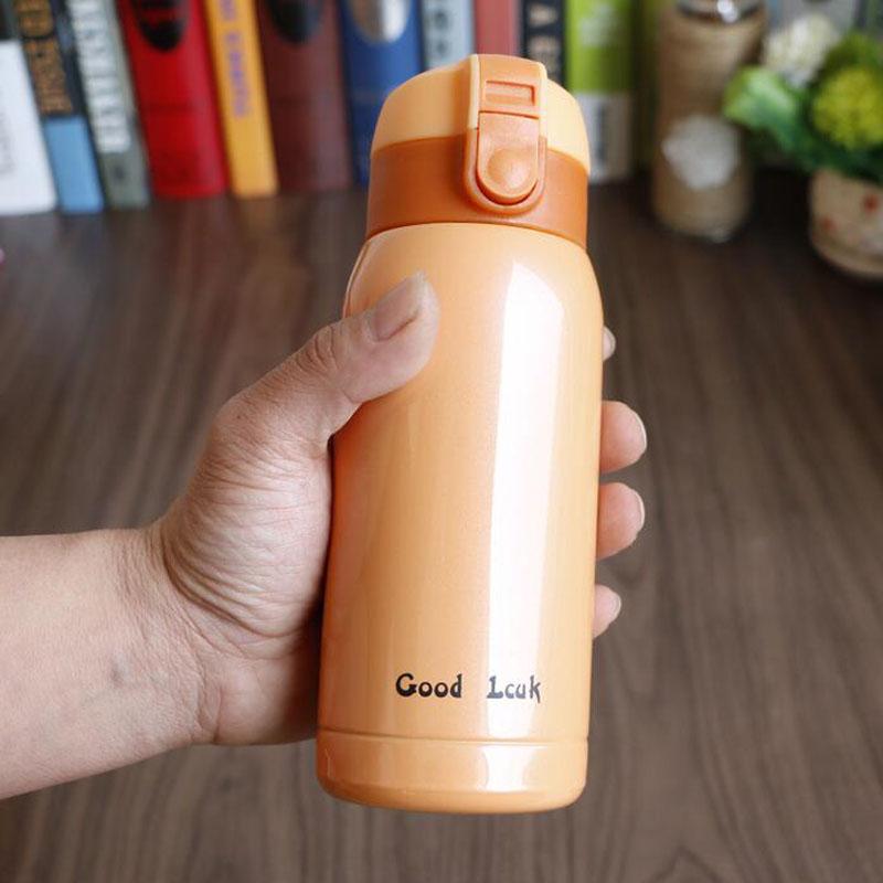 360ml Good Luck Thermo Mug Stainless Steel Vacuum Flasks Thermos Coffee cup Travel Insulated Thermocup Thermal Bottle for Water
